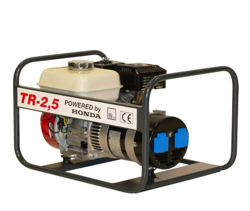 Однофазный бензогенератор 2квт